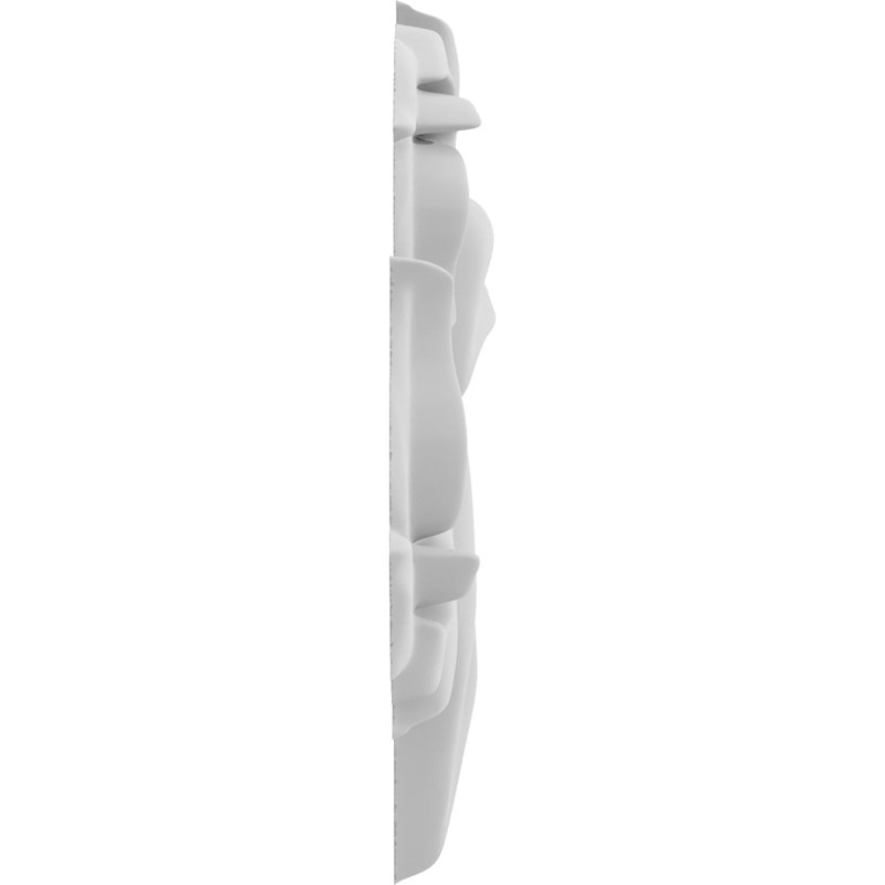 Rosettes de qualité supérieure, H 6,5 po x l 6,5 po x P 0,75 po, Gauche