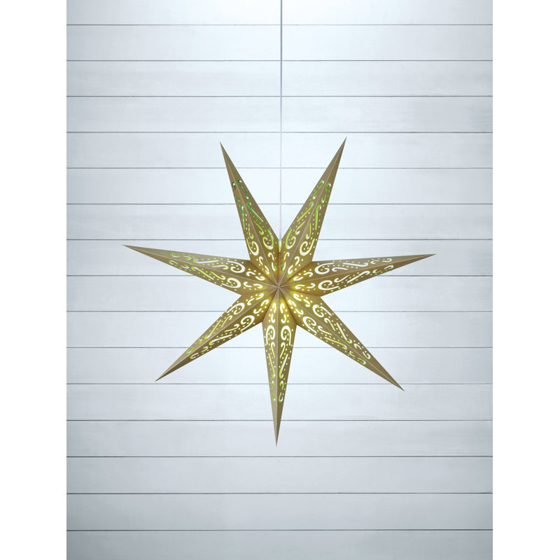 Lighted Window Décor, Green/Golden