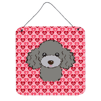 Décoration murale Poodle Hearts