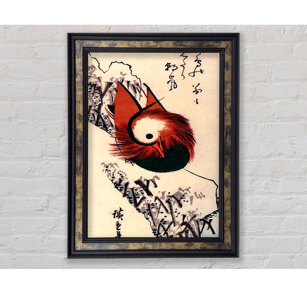 Hiroshige Mandarin Ente - Druck