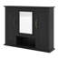 Armoire de rangement murale 36 po, armoire à pharmacie murale avec tablettes ouvertes, armoire à miroir avec 3 portes-474552435