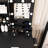 Vanity Table With Adjustable Led Lights, Power Outlet, Hairdryer Holder And Stool In Black For Bedroom - American Classic Modern Style Glass Mirror, Design Bedroom, Ideal Small Spaces, +Glass Filler-158574437