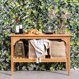Rech Rectangular Teak Outdoor Buffet & Console Table
