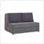 Upholstered Convertible Loveseat With Storage-270143825