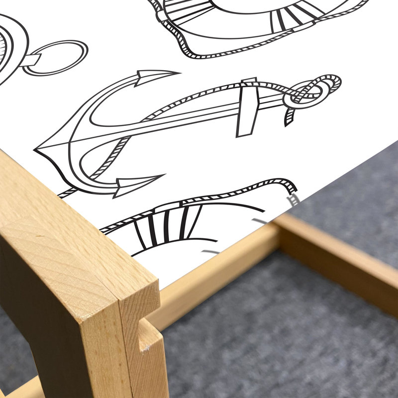 Jahne Sled Coffee Table, 62cm H x 46cm W x 40cm D