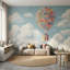 Décoration murale amovible "Whimsical Sky"-137934674-137934669