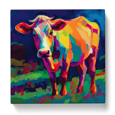 Cow Fauvism No.2 - No Frame Print