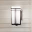 Lanterne murale d'extérieur 1 lumière noire 17,25 "Modena-297074413