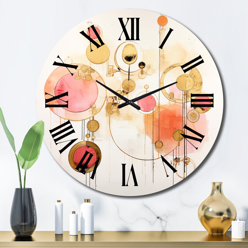 Horloge murale synchronisée, Grand