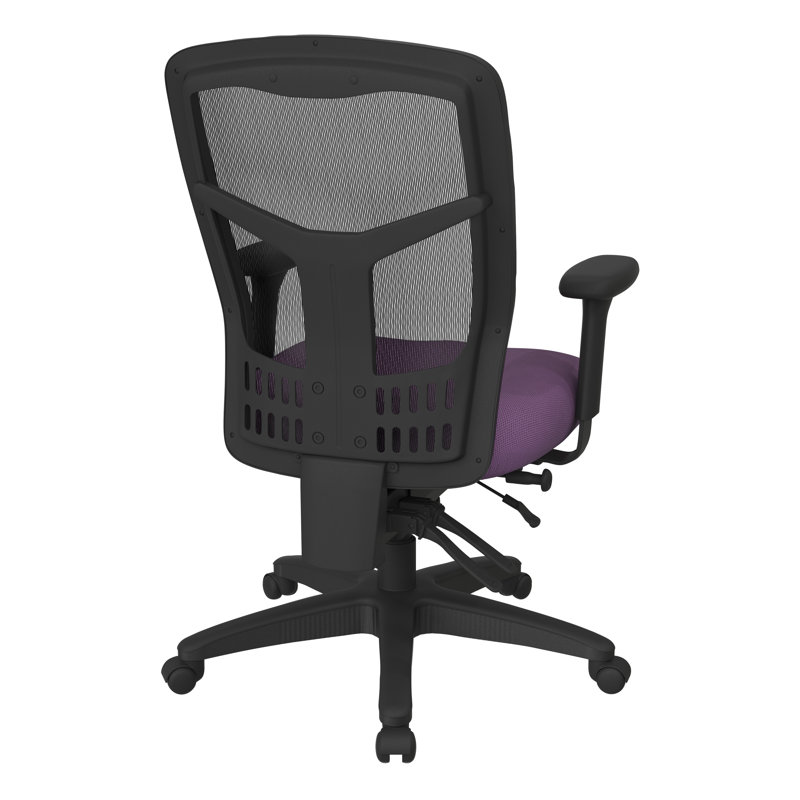 ProGrid Polyester Blend Task Chair, Purple