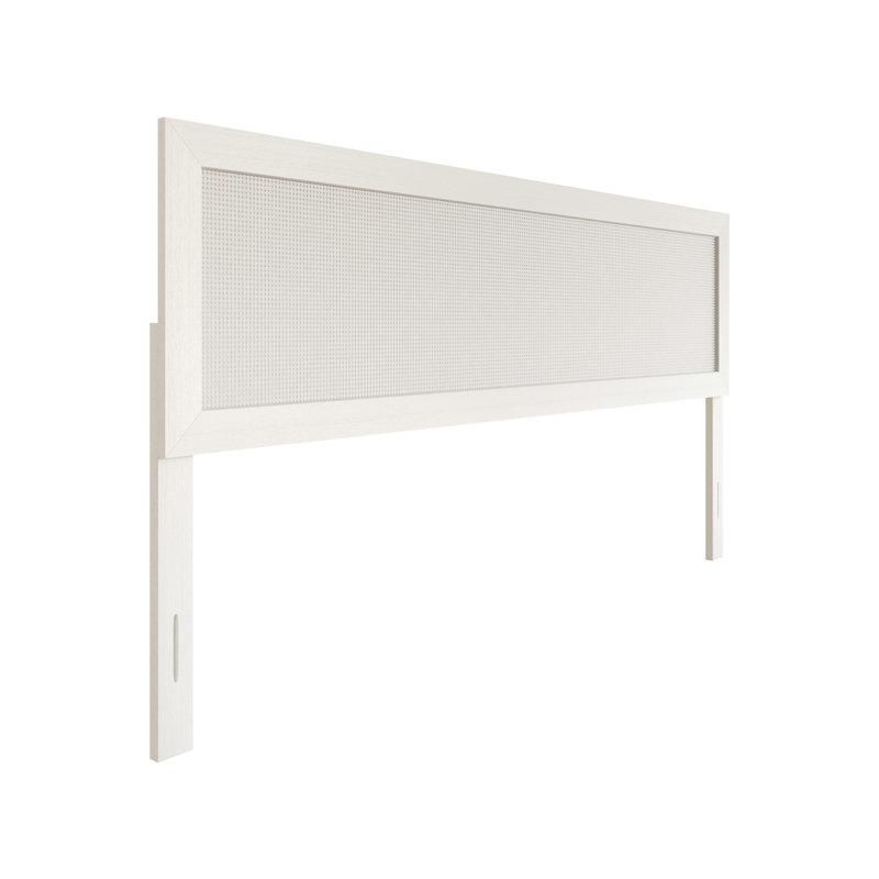 Asfia Headboard, White, King