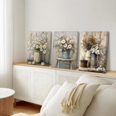 3 Piece Wrapped Canvas Print