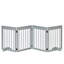 Martinez Wood Free Standing Pet Gate-920069884