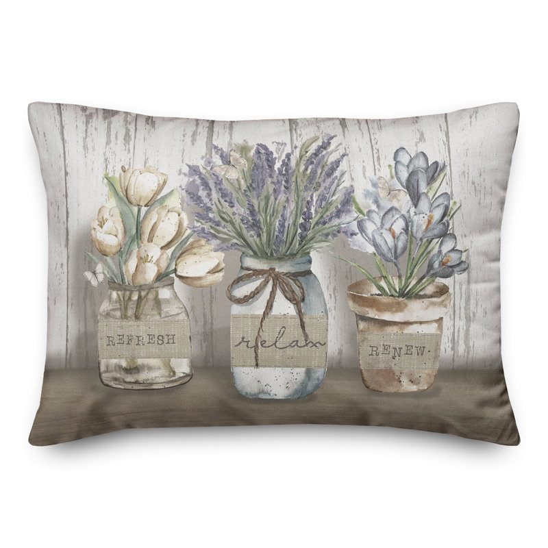 Coussin intérieur / extérieur Bath Florals