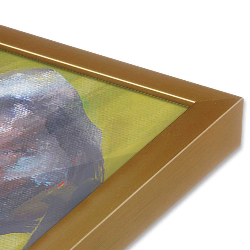 «Hey Sailor» par Kamdon Kreations, reproduction d'art, 18 W x 24 H, Gold, Framed Print