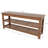 39.4" Bamboo Shoe Storage Bench Entryway Bench 2-Tier Shoe Rack-269980263