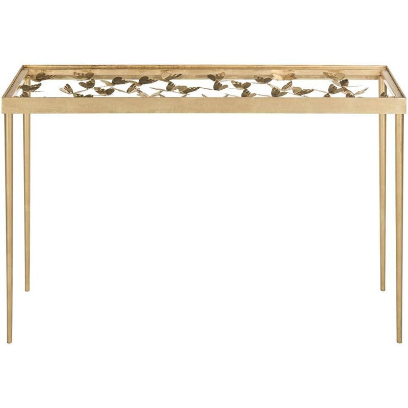 Console Home Collection Rosalia Butterfly, or antique