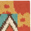 Tapis intérieur / extérieur bleu / rouge crocheté à la main Bowden-19262963