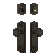 Nostalgic Warehouse Meadows Entry Set with Deco Knob