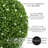 15'' Faux Flowering Topiary-64582516