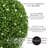 15'' Faux Flowering Topiary-64582517