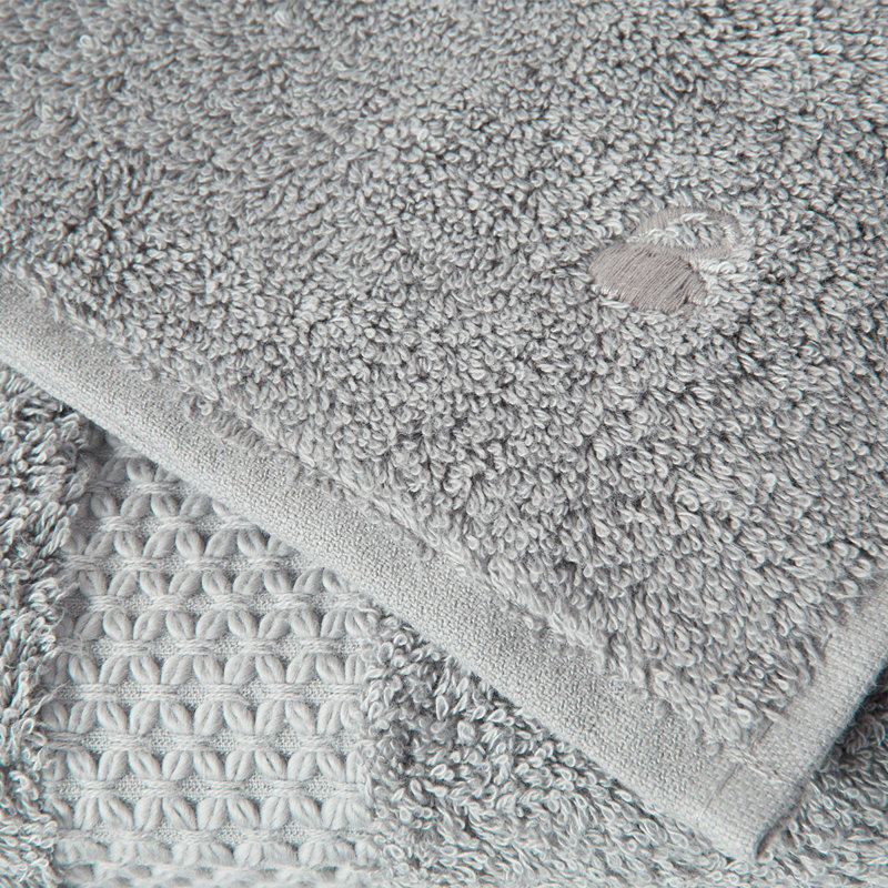 Etoile Washcloth Set, Platine