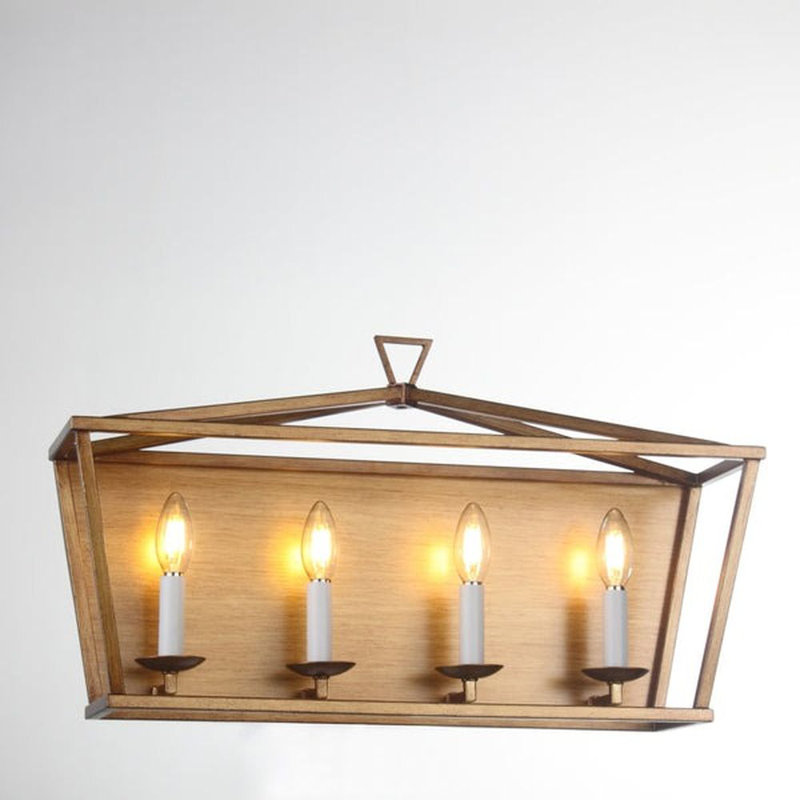Calandria Dimmable Bath Bar, Antique Gold, 12" H x 32" W x 12" D, 5