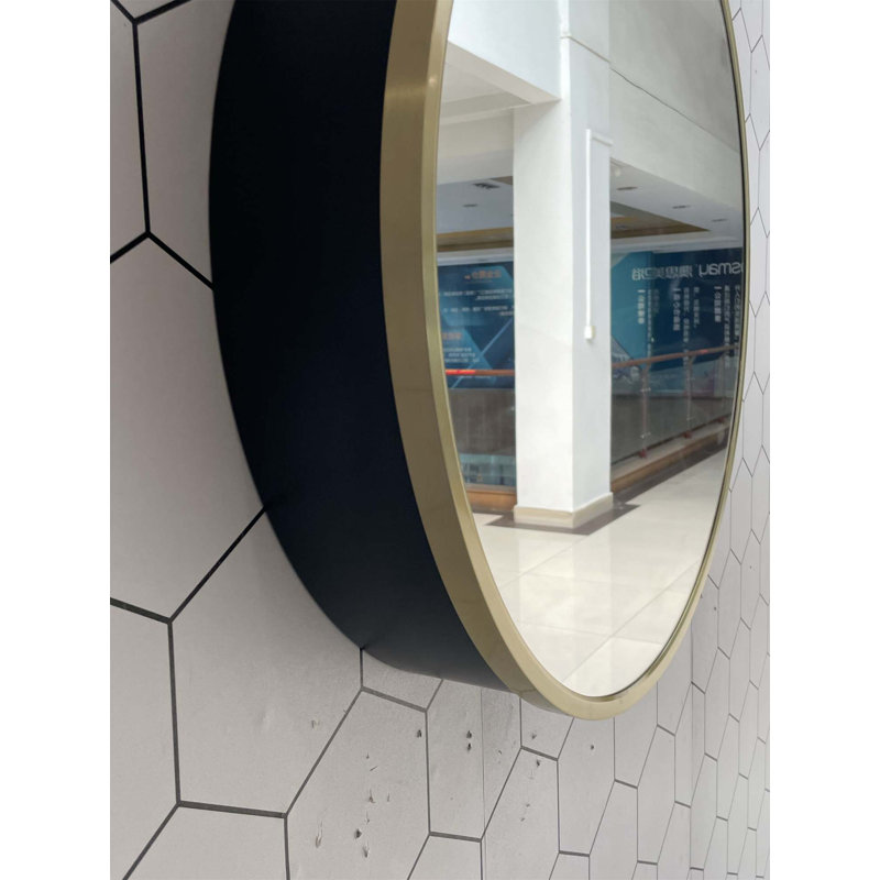 Armoire à pharmacie murale en métal avec miroir, H 24 po x L 24 po x l 4,9 po