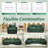 Upholstered U-Shape Sectional With Two Ottomans-898448383-898448371