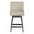 Granville Swivel Upholstered Counter Stool with Solid Wood Frame-66691622