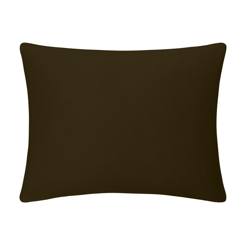Velveteen Sham, King, Chocolate