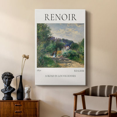Affiche «A Road In Louveciennes» - galerie sur mesure Cavas