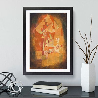 The Man Under the Pear Tree by Paul Klee - Picture Frame Painting
