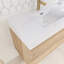 Ensemble de meuble-lavabo mural 72 po avec surface solide 72 po-433716127-433716126