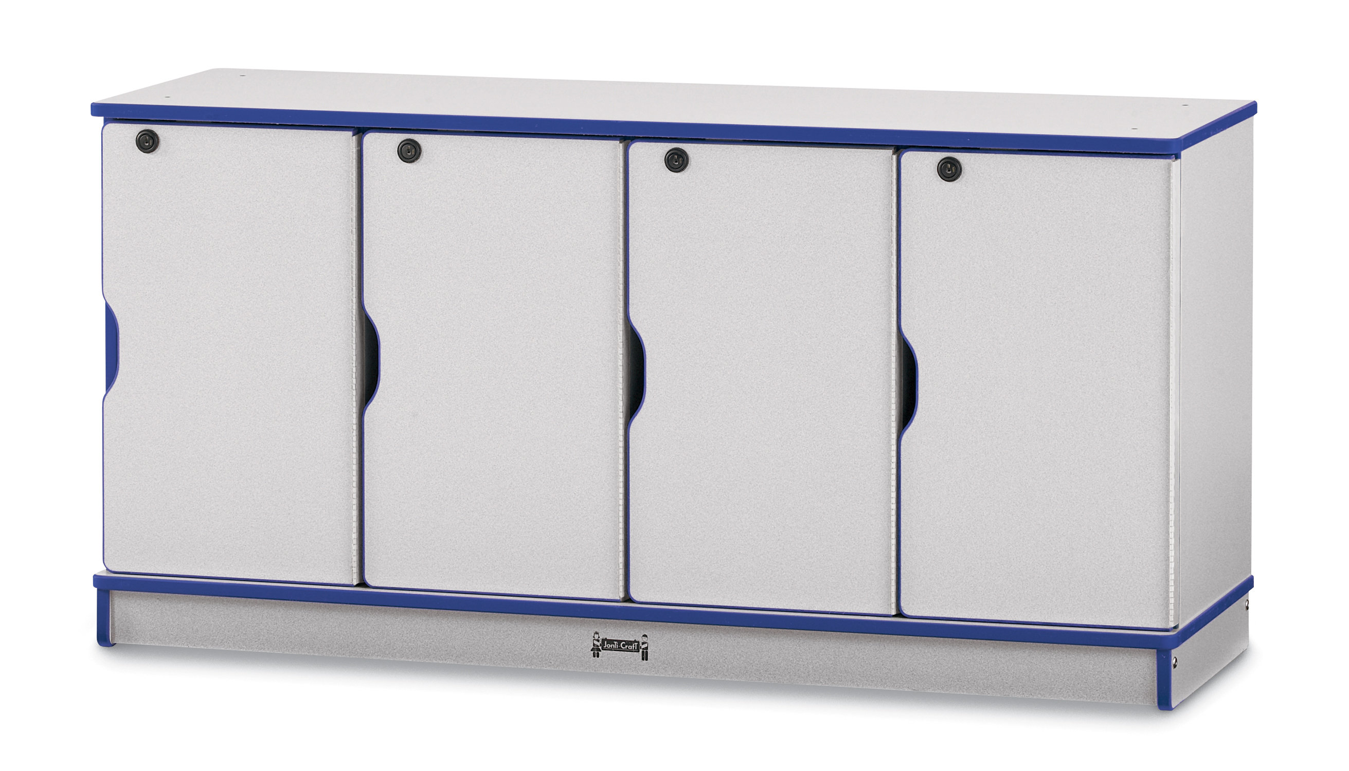 Jonti-Craft Rainbow Accents Stacking Lockable Lockers - Wayfair Canada