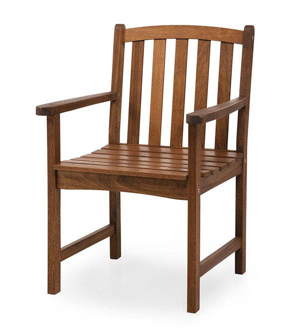 Lancaster 4 - Person Wood Patio Dining Set with Round Table