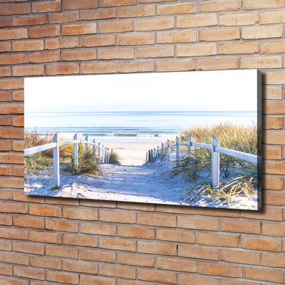 Coastal Dunes - Wrapped Canvas Print