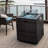 Modern Outdoor Fire Pit Column