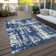 Malek Indoor/Outdoor Area Rug with Non-Slip Backing