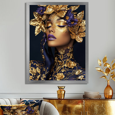 Floral, mode féminine, photo II - mode femme, art mural, salon