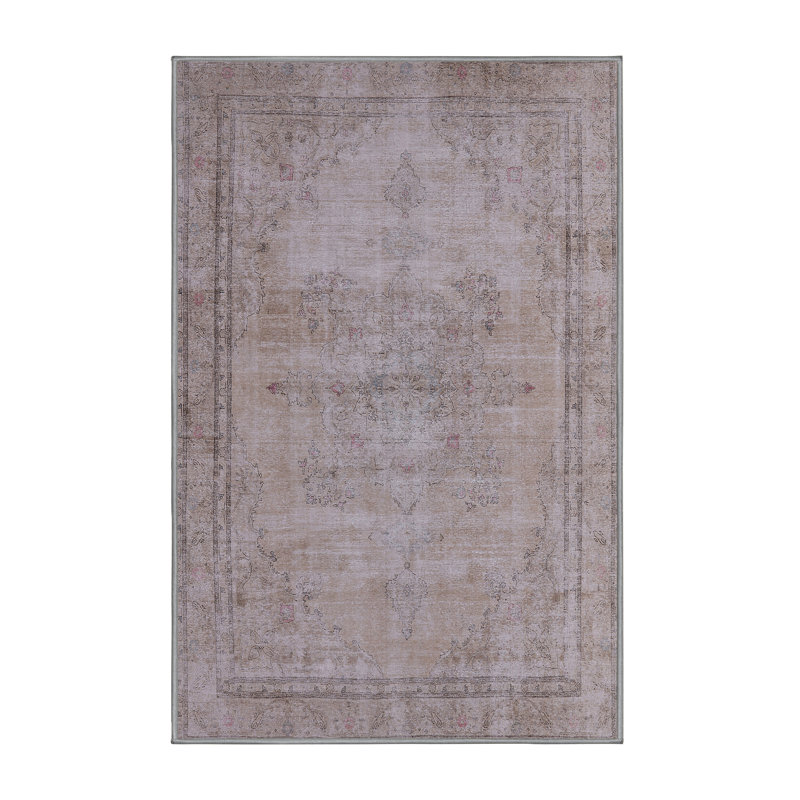 Tapis oriental brun Sachiko, Tapis de couloir 2 pi x 5 pi