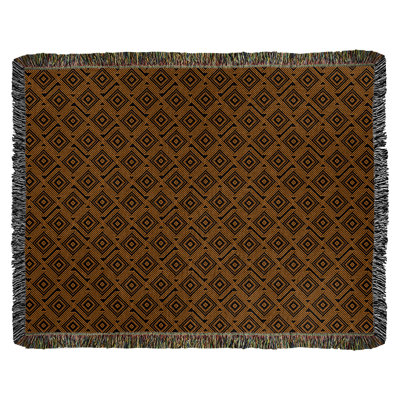 Couverture en coton tissé Katelyn Elizabeth