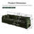 Upholstered Sofa, Chenille Sofa, 3 Seater, For Living Room-1927832996-2135665433