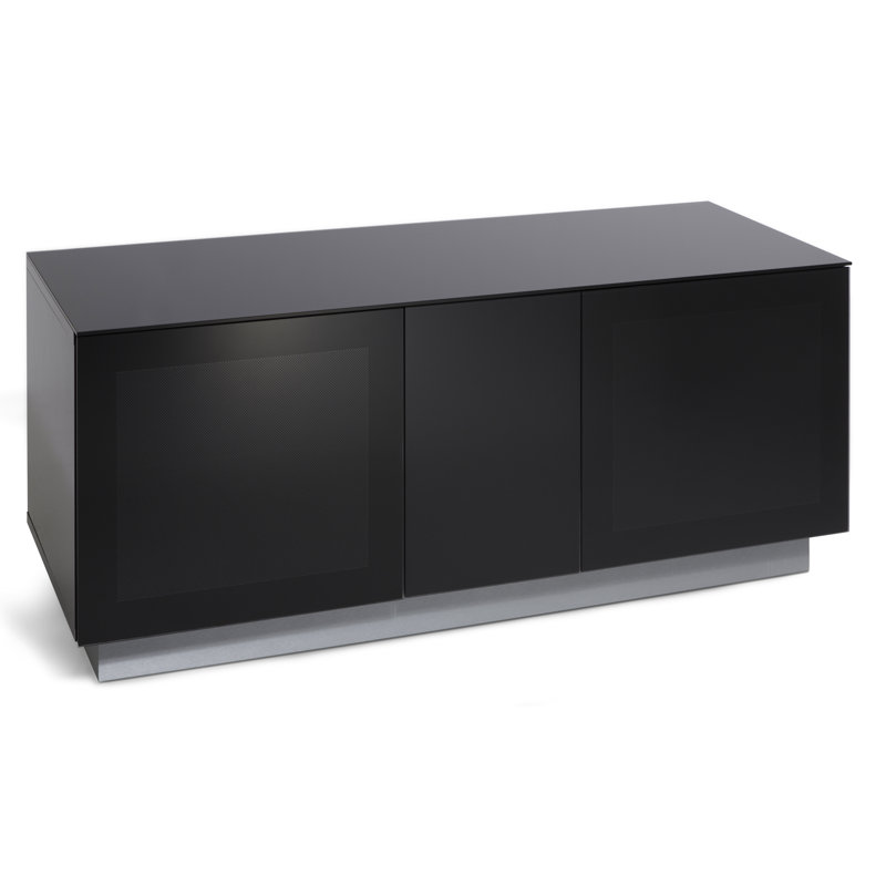 Rovel Unfinished TV Stand for TVs up to 55", Black