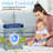 Bathroom Small Trash Can with Automatic Touchless Lid-115709126
