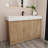 47.28'' Single Bathroom Vanity with Resin Top