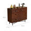 Armoire d'appoint en bois massif Living Room