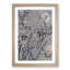 White Plum Blossom & Moon by Ito Jakuchu - Picture Frame Art Prints on MDF-55612849-55612855