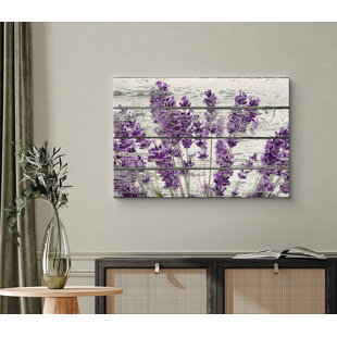 Grey Book Stack with Hydrangeas in Cream Vase by Amanda Greenwood - Wrapped Canvas Painting Print East Urban Home Size: 60 H x 40 W x 1.5 D, Format