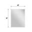 Miroir de salle de bain Busra-409503992